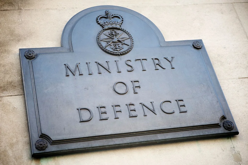 Ministry of Defence wall plaque